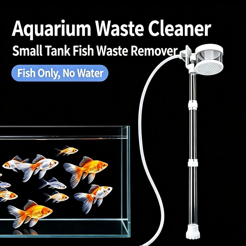 取り外し可能なエアリフト水槽魚糞コレクターうんちクリーナー水 - Aquarium Fish Waste Collector のレビューと価格