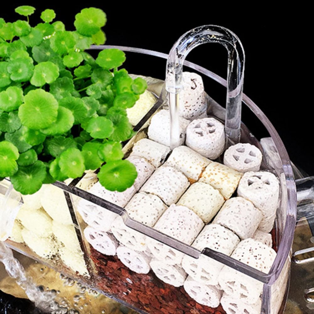 3-in-1 外部フィルターボックス 吊り下げ式 高透明度水 - Aquarium Fish Waste Collector のレビューと価格