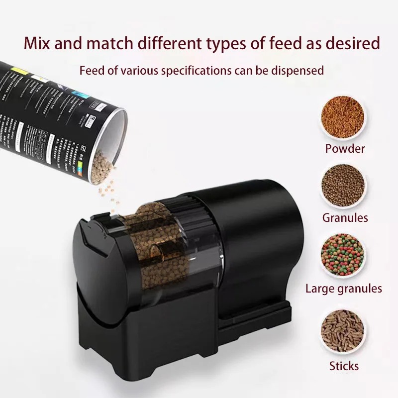 水槽フィーダー インテリジェントな時間指定フィーダー 観賞魚 - Aquarium Fish Feeder Automatic のレビューと価格