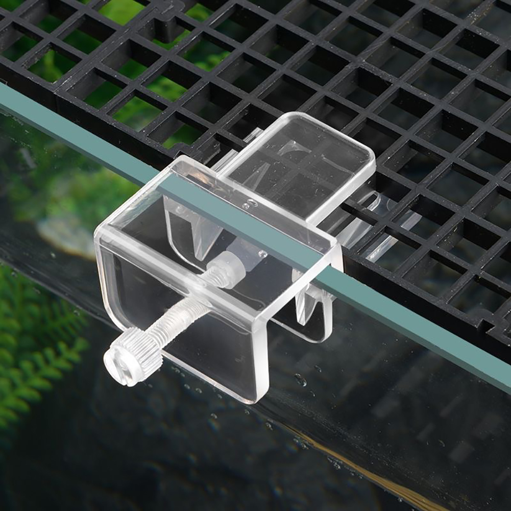 水槽カバークランプアクリル固定クリップ 1 個アンチジャンプ - Aquarium Fish Jumping のレビューと価格