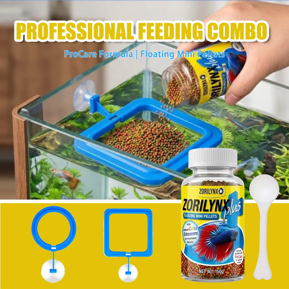 ベタフィッシュフードフローティングミニペレット、水槽用給餌リ - Aquarium Fish Medicine のレビューと価格