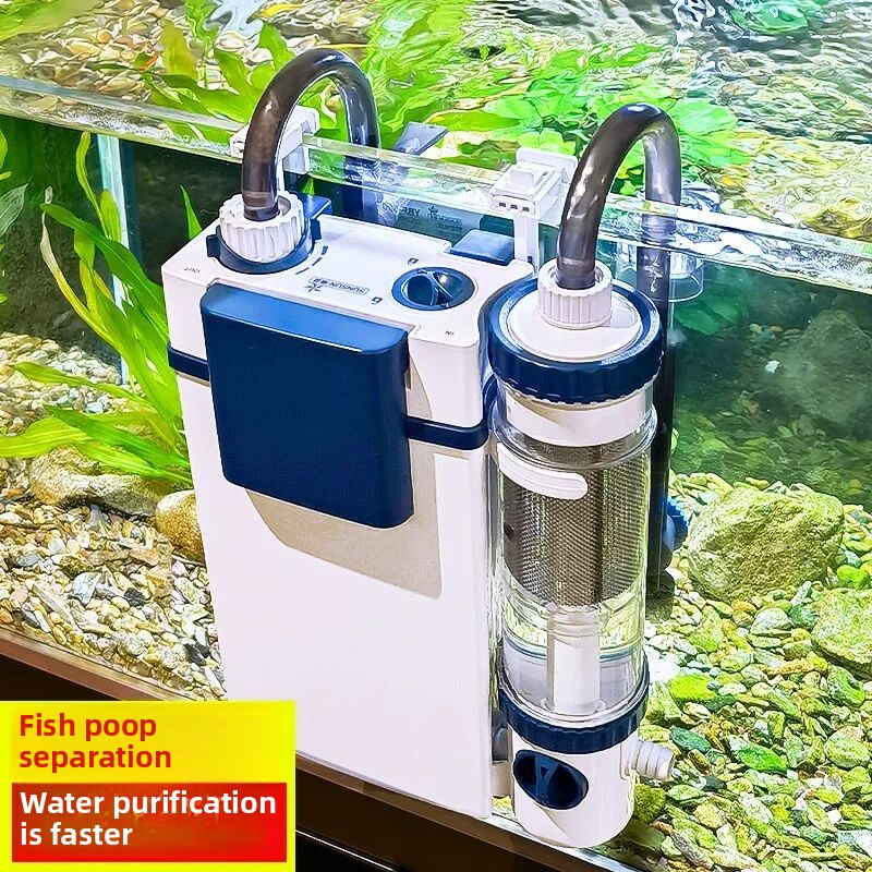 SUNSUN 新型水槽フィルター YBF-500 酸素濾過一 - Aquarium Fish Waste Collector のレビューと価格