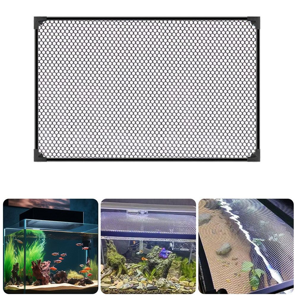 耐久性のある磁気水槽蓋カバー DIY 簡単設置水槽アンチジャ - Aquarium Fish Jumping のレビューと価格