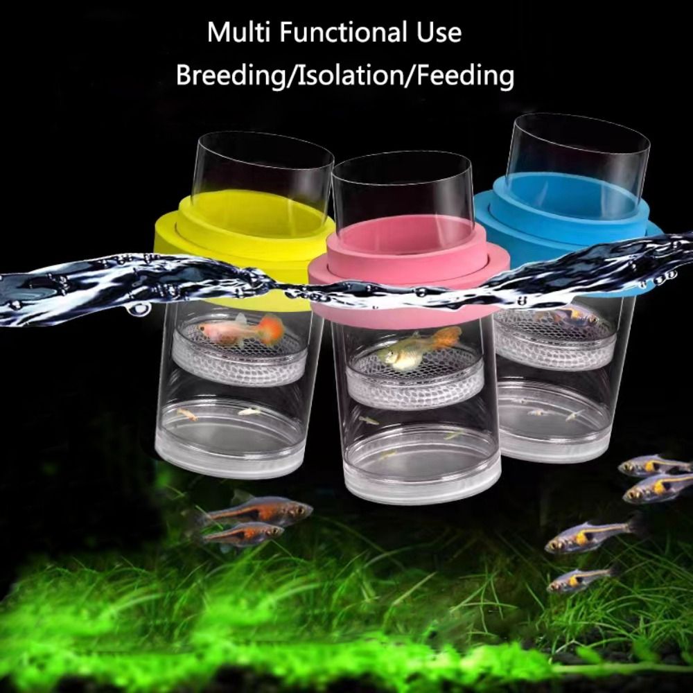 プラスチックフローティング魚飼育隔離ボックス水族館ブリーダー - Aquarium Fish Waste Collector のレビューと価格