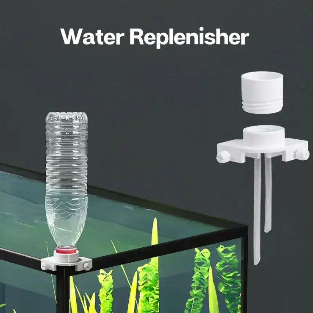 水槽用自動給水ボトルホルダー、最大15mmのガラス製水槽用調 - Aquarium Auto Top Off のレビューと価格