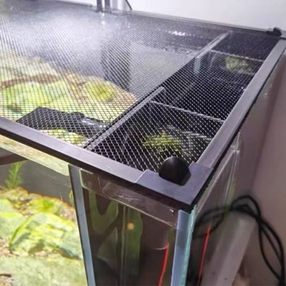 耐久性のある磁気式水槽蓋カバー DIY 簡単設置 水槽飛び出 - Aquarium Fish Jumping のレビューと価格