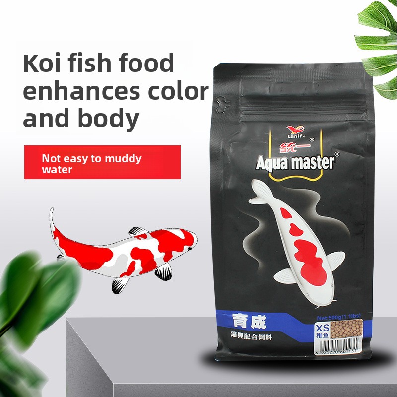 アクアマスター 鯉と金魚用成長促進飼料、小麦胚芽配合、全段階 - Aquarium Fish Vitamin のレビューと価格