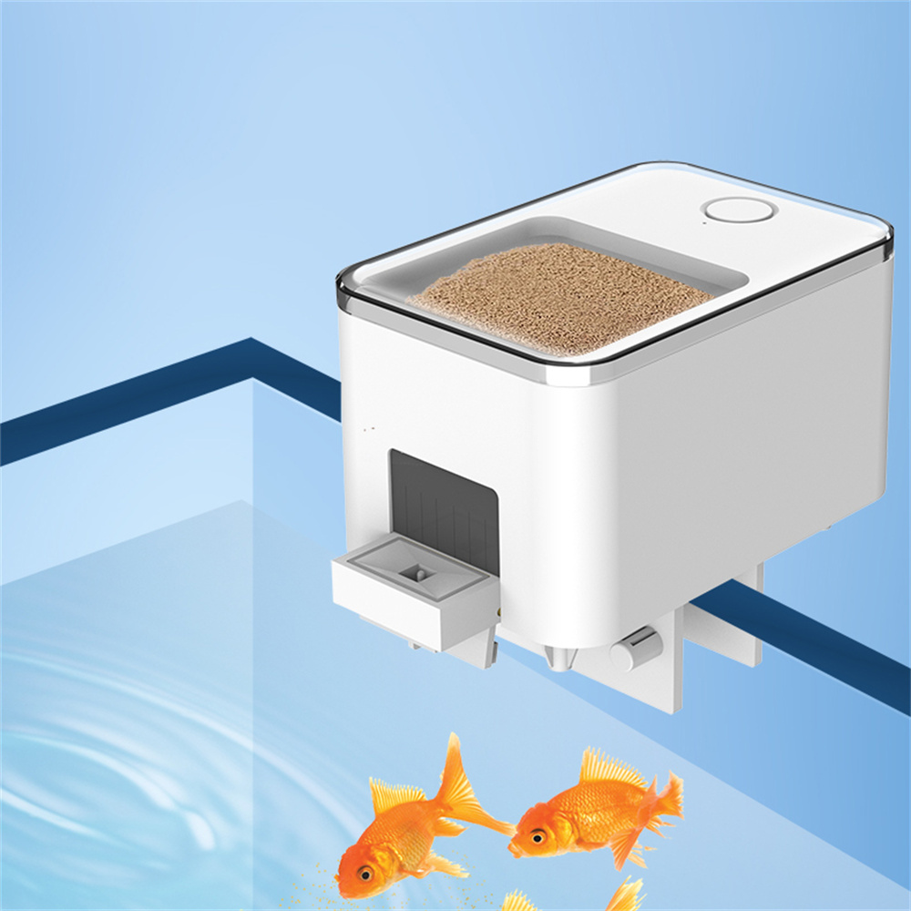 WiFi スマート自動フィーダー水族館金魚タイミングフィーダ - Aquarium Fish Feeder Automatic のレビューと価格