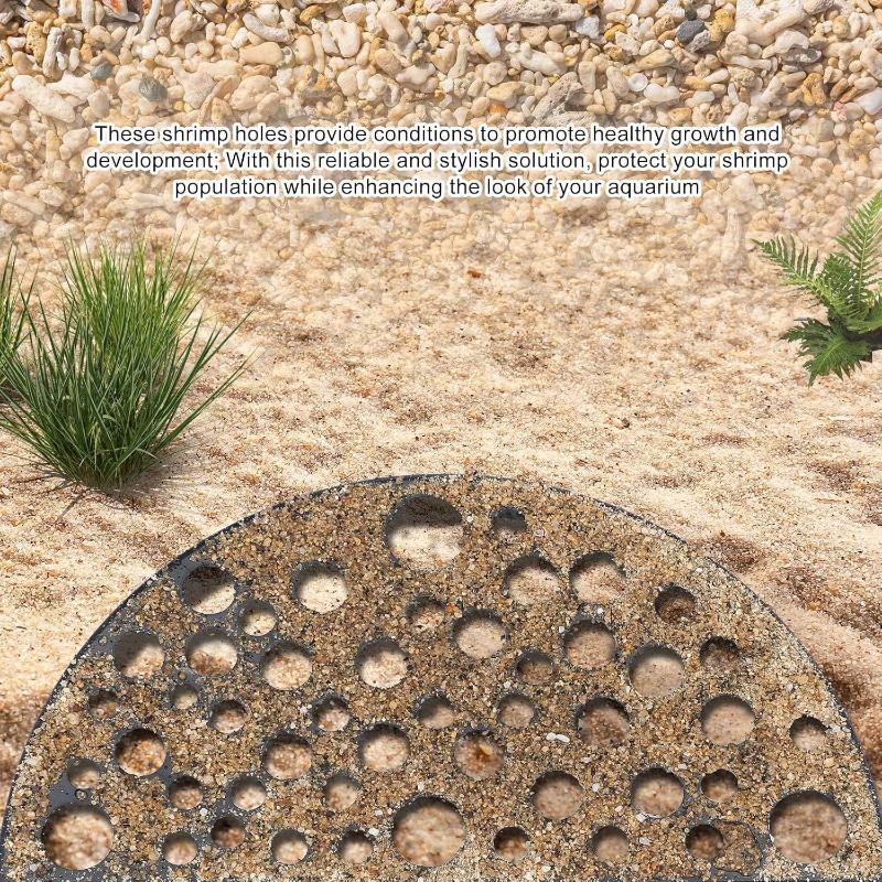 新しい水槽用隠れ洞窟シェルター、小型魚や繁殖休憩用、地下洞窟 - Aquarium Fish Guppy のレビューと価格