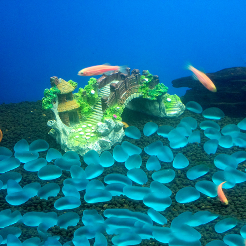 水族館アクセサリーアーバー木の植物偽造園水槽の装飾人工橋築山 - Aquarium Fish Games のレビューと価格