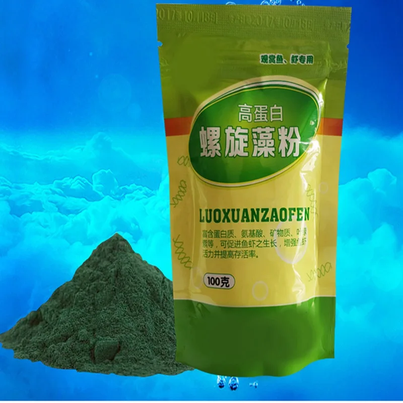 スピルリナパウダーボトル、健康的な海洋栄養魚、装飾用エビ、オ - Aquarium Fish Vitamin のレビューと価格
